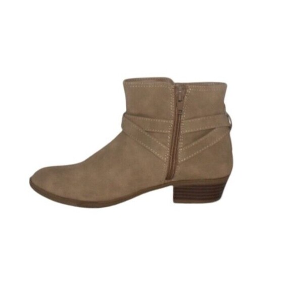 SO Ankle Boots Carisa Taupe Memory Foam Size 5 - Picture 4 of 9